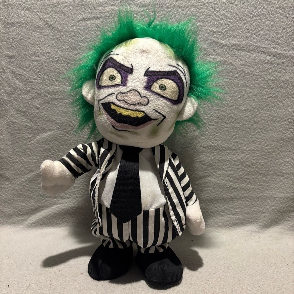 Beetlejuice 12” Animated Plush Figure Walks and Talks Collectible
